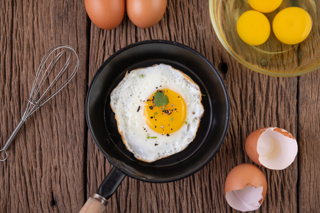 comment faire un oeuf au plat sans huile