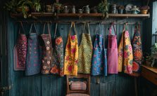 Tabliers de cuisine colorés : mettre de la vie dans votre cuisine